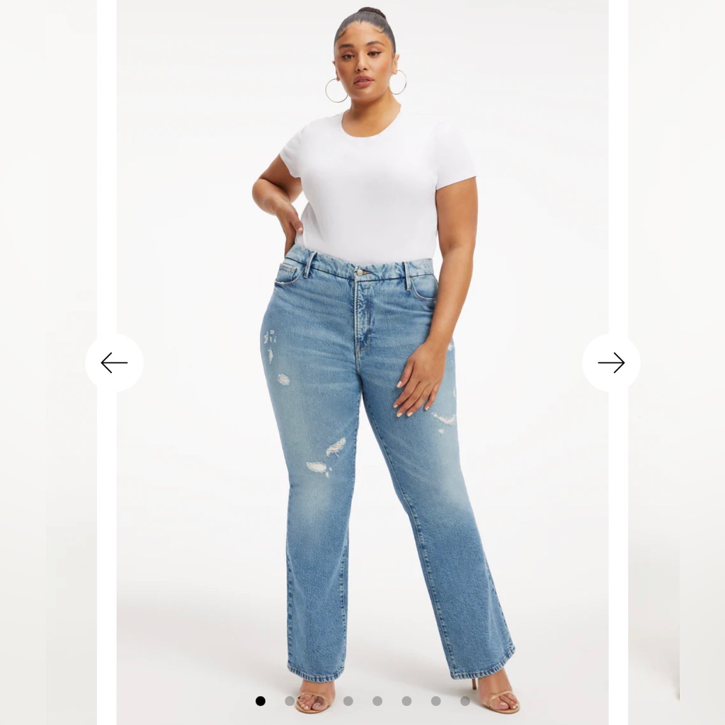 Nwt Good American Good Classic Bootcut Jean